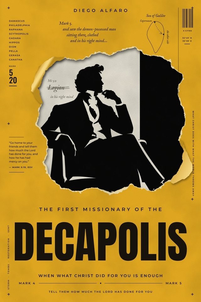 Cover of The First Missionary of the Decapolis